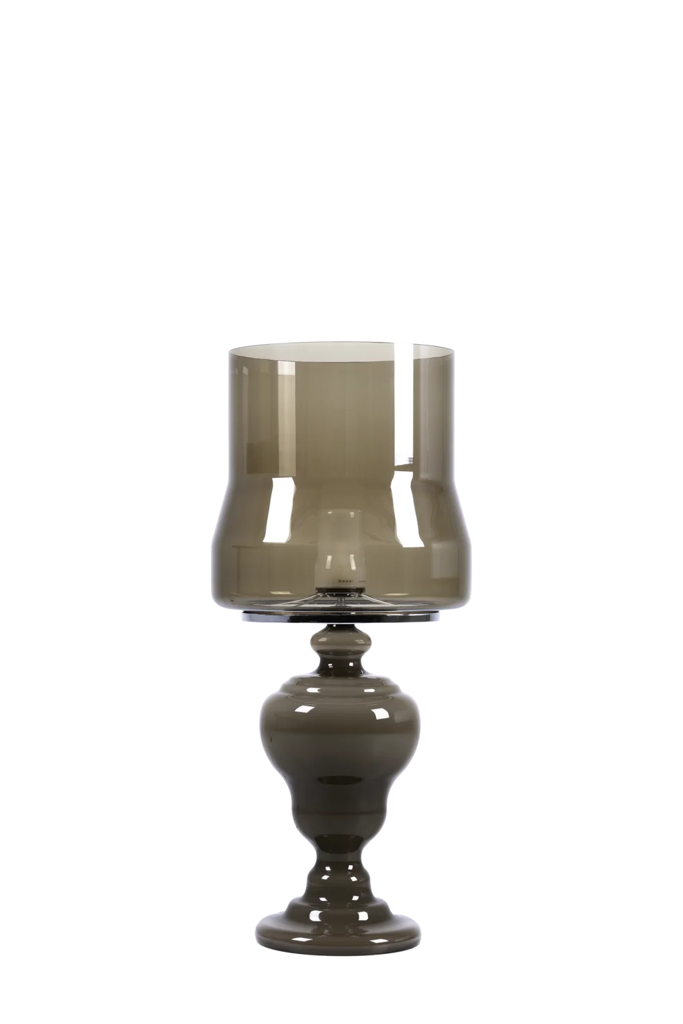 Kaipo TOO table lamp Sepia brown front view